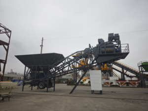 Centrale à béton mobile économique de 35 m³/h, alimentation électrique et <span class=keywords><strong>transport</strong></span> facile pour les petits projets - Product Image 3