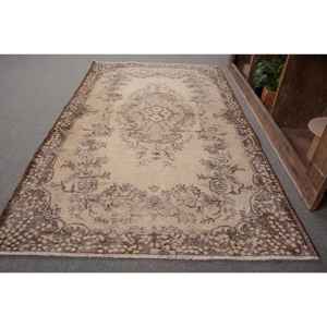 พรมขนสัตว์สีเบจสีน้ำตาลคลาสสิกขนาด3.7x6.9ฟุตทรงสี่เหลี่ยมผืนผ้าสำหรับห้องนั่งเล่นข้างเตียง4เมตรสำหรับวัยรุ่น - Product Image 2