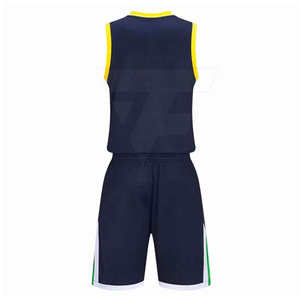 Uniformes de maillot de basket-ball durables, design personnalisable, shorts de sport respirants grande taille pour adultes-20 ensembles à vendre - Product Image 5