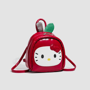 Sac à dos en cuir minimaliste nordique pour femme, sac à dos décontracté pour le quotidien, l'école et les voyages, sac simple pour femme, sac à dos en cuir de style japonais - Product Image 1