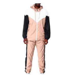 Conjunto Deportivo de Entrenamiento para Hombre al por Mayor, Trajes Deportivos de Verano, Sudadera Personalizada, Pantalones, Conjunto de Dos Piezas, Chaqueta Cortavientos - Product Image 1