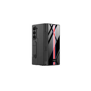 Coque en silicone vert translucide en PU de qualité supérieure pour Samsung Galaxy Z Fold 6 avec protection de l'appareil photo, porte-cartes et emplacement pour stylet – Édition spéciale - Product Image 2