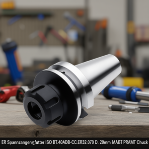 ER Spannzangenfutter ISO BT.40ADB-CC.ER32.070 D. 20mm MAS BT PRAMET Chuck - Product Image 3