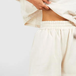 2024 nueva llegada deportes pulóver Sudadera con capucha para mujer Crop Top Sudadera con capucha venta al por mayor cuello redondo sudaderas mujeres conjunto - Product Image 3