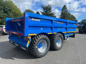 Broughan 14 Tonne Dump Farm <b>Trailer</b> with 560 <b>Wheels</b> Air & Hydraulic Brakes <b>for</b> Tractor Use Core Axle & Tire Components - Product Image 3
