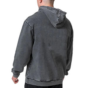 Sudaderas con capucha de lavado ácido para hombre con logotipo personalizado, el mejor material y el nuevo modelo, las sudaderas con capucha de lavado ácido para hombre más vendidas de fábrica - Product Image 5