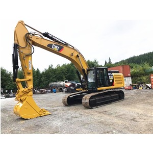 Excavatrice sur chenilles haute performance avec moteur puissant, faible consommation de carburant, forte force de creusement pour la construction - Product Image 1