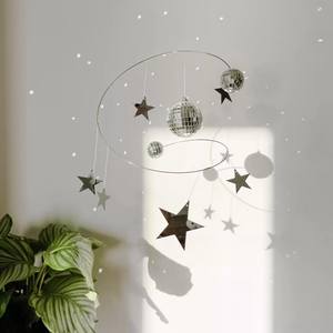 Luces Decorativas Colgantes de Mosaico de Vidrio Hechas a Mano TCE, Decoración para el Hogar de Acción de Gracias, Artículo para Sala de Estar, Dormitorio, Fiesta - Product Image 4