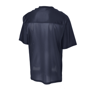 Venta al por mayor fútbol malla Jersey 100% poliéster fútbol americano Jersey transpirable deportes Jersey secado rápido precio barato OEM - Product Image 4