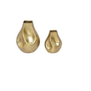 Accessoires pour la maison, vases au design martelé, salon, véranda, chambre à coucher, bureau, décoration artistique, ornements, vase en métal moderne - Product Image 6