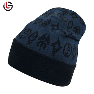 Pakistan Manufacturer Skull Beanies <b>Caps</b> for <b>Men</b> / Women Woolen Made Winter Jacquard Beanie <b>Caps</b> - Product Image 4