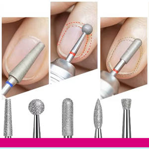 ロシアの前処理ネイルドリルビット小さなポケットツールサンディング & 剥離用研削ヘッド付きネイルアート用ダイヤモンド - Product Image 4