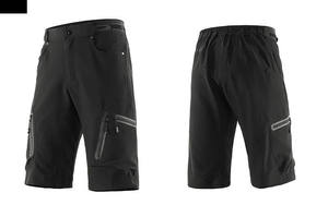 Custom Men's Eco-Friendly Stretch MTB <b>Cycling</b> <b>Shorts</b> Performance Downhill & Trail <b>with</b> Zipper <b>Pocket</b> Solid Pattern Cargo Design - Product Image 6