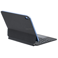 Nouveau clavier sans fil pour iPad 10e génération 10,9 pouces avec rétroéclairage LED et souris USB, design professionnel coloré