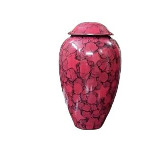 Urne funéraire digne pour cendres humaines - Urne commémorative en aluminium de 200 pouces cubes de profondeur - Product Image 1