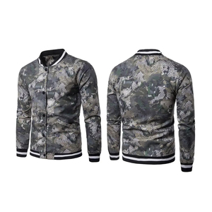 Hombres Otoño Invierno Sublimación Snack Skin Print Jacket Más alta calidad Mejor Material Personalizado Hecho Sublimación Chaquetas - Product Image 3
