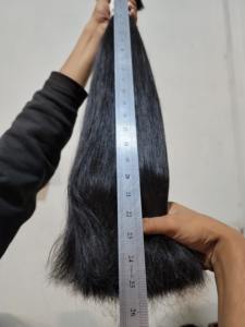 KEMY HAIR Wholesale Brazilian Remy Hair 13*4 HD French Lace Large Cap Black Women's Straight <b>Glueless</b> <b>Wigs</b> - Product Image 4
