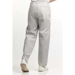 กางเกงขายาวผู้ชายผ้าฝ้ายอ๊อกซ์ฟอร์ดสีฟ้าอ่อน 100% ไซส์ 6XL ทรงตรง ลายคาร์โก้ ตกแต่งกระดุม สามารถปรับแต่งโลโก้ได้ มีสีให้เลือก - Product Image 3