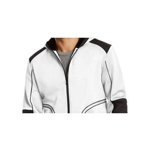 Giacca con Cappuccio Overbound da Uomo INC International Concepts, Bianca, Taglia XXX-Large, Resistente all'Acqua, Stile Sportivo per l'Autunno, con Zip, Lunga - Product Image 2