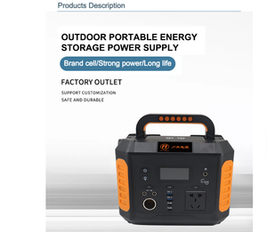 AFFORDABLE Portable Power Station Battery 500w 1000w 2000w 2400watts 3000w 120v 230v <b>Solar</b> <b>Generator</b> for Emergency Backup - Product Image 1