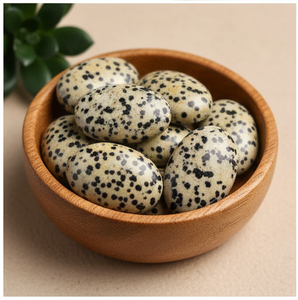 หินแจสเปอร์ดัลเมเชียนธรรมชาติคุณภาพสูง สำหรับทำเครื่องประดับ จำหน่ายในราคาขายส่งจำนวนมาก - Product Image 3