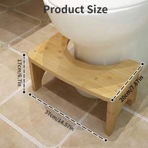 Taburete de Inodoro de Madera con Diseño de Ágata, Hecho a Mano por Proveedor Indio - Product Image 1