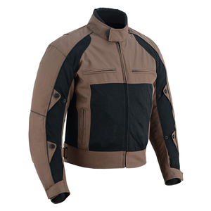 Men's Cordura Breathable Waterproof CE Armoured Textile Motorcycle Jackets Adventuring Windproof Brown Motorbike Jacket For Men - Product Image 2