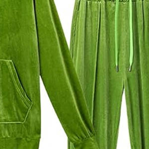 Survêtement en velours pour hommes, couleur personnalisée, hiver, décontracté, haute qualité, 100% coton durable - Product Image 6