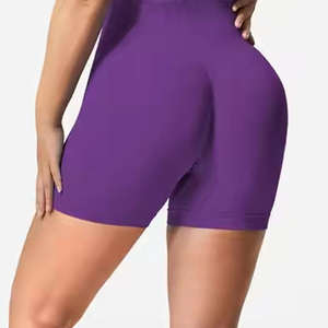 Personnalisé Gym Sport Fitness Workout Yoga Shorts Workout Casual Yoga Shorts pour Femmes Athlétique Gym Shorts - Product Image 6