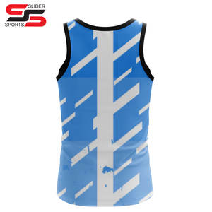 Maillot de basket-ball d'été grande taille de haute qualité avec logo brodé, séchage rapide, design personnalisé, uniformes avec logo personnalisé - Product Image 2