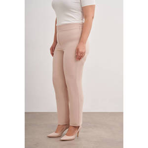 Pantalon large taille haute pour femme avec taille élastique, infroissable, coupe ample d'été - Product Image 5