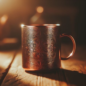 Fast-Selling for Amazon 550ml <b>Copper</b> Cocktail Mugs 18.5oz Stainless Steel Hammered Moscow Mule <b>Cups</b> Ceramic <b>Cups</b> - Product Image 2