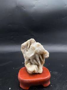 Espécimen de Cristal de Calcita Natural con Soporte de Madera Hecho a Mano |   Decoración para el Hogar y la Oficina |   Venta al por Mayor - Product Image 4