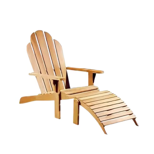 Chaises longues en bois de la plus haute qualité pour meubles de jardin extérieurs Chaise longue directe d'usine - Product Image 2