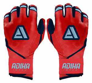 OEM Service Goatskin Leather Baseball <b>Batting</b> <b>Gloves</b> Comfortable Custom Color Hook And Loop Closure Training Use <b>Batting</b> <b>Gloves</b> - Product Image 1