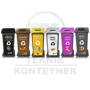 Turkish Manufacturer's 70Lt Plastic Luxury Waste <b>Bin</b> Eco-friendly High Quality Best Product in Its Category - Product Image 2