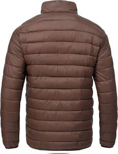 Veste matelassée légère compressible matelassée résistante à l'eau 4 poches Manteau matelassé thermique isolé pour l'hiver - Product Image 6