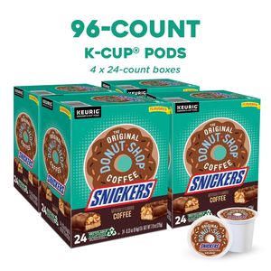 กาแฟสูตรดั้งเดิมจากร้านโดนัท รสสนิกเกอร์ส แบบแคปซูล Keurig Single Serve K-Cup Pods บรรจุ 96 แคปซูล - Product Image 6