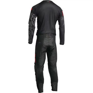 Traje de Motocross de diseño personalizado para Motocross 2025, pantalón negro Mx MTB, azul, negro, los mejores trajes de Motocross, pantalones de Jersey, trajes de MTB - Product Image 2