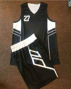 Uniforme de baloncesto personalizado unisex de alta calidad, secado rápido, transpirable, talla grande con logotipo personalizado para adultos - Product Image 1