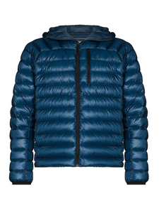 OEM Custom Men's Bomber Polyester Soft Shell Puffer Jacket Unisex Waterproof <b>Fabric</b> with All-Over Printing Logo Zipper Closure - Product Image 3