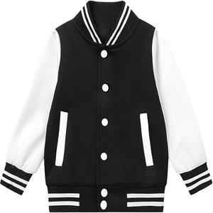 Factory Wholesale Custom Streetwear Sheep Skin Varsity <b>Jacket</b> OEM Design Breathable Windproof High Quality Men Embroidery <b>Patch</b> - Product Image 1