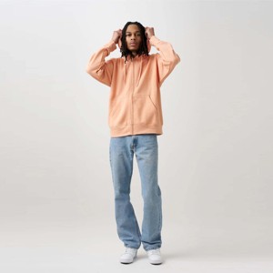 Sudadera con capucha de gran tamaño con cremallera completa, perfecta para ropa informal, deportes al aire libre y capas en climas más frescos - Product Image 2