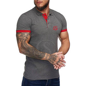 Nouveau design, t-shirts pour hommes en tricot uni à manches courtes, coton et polyester, vente en gros, fabriqué au Pakistan - Product Image 4