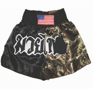 Short de combat de boxe MMA de qualité supérieure short léger extensible dans les deux sens confortable respirant Muay Thai MMA pour garçons - Product Image 2