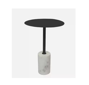 Venta al por mayor de diseño único de acabado antiguo de metal mesa auxiliar para sala de estar de uso decorativo mesas de centro a la venta - Product Image 4