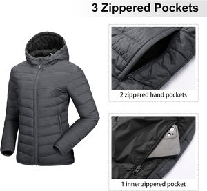 2024 vêtements d'hiver personnalisé dame femmes bouffant doudoune bulle manteau bouffantes vestes - Product Image 4