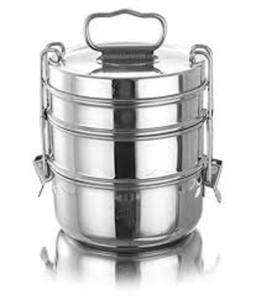Stainless Steel <b>Lunch</b> <b>box</b> multipurpose <b>school</b> office and many use on-the go eating food container double walled - Product Image 5