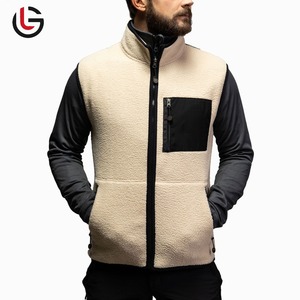 Chaleco Polar Reversible Personalizado para Hombre, Grueso, Impermeable, de Secado Rápido, para Invierno, para Exteriores, Colores Personalizables - Product Image 4