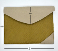 Sac à dos pour ordinateur portable en feutre de laine écologique, durable et doux, fait main au Népal, personnalisable, de haute qualité, simple et élégant